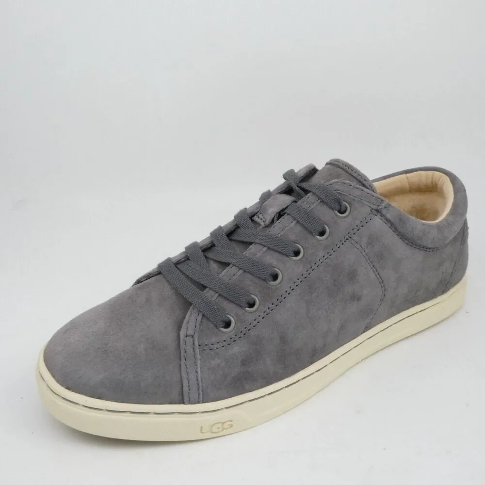 UGG Women's Size US 9 Tomi Lace Up Gray Suede Sneakers 1005484 NWOB